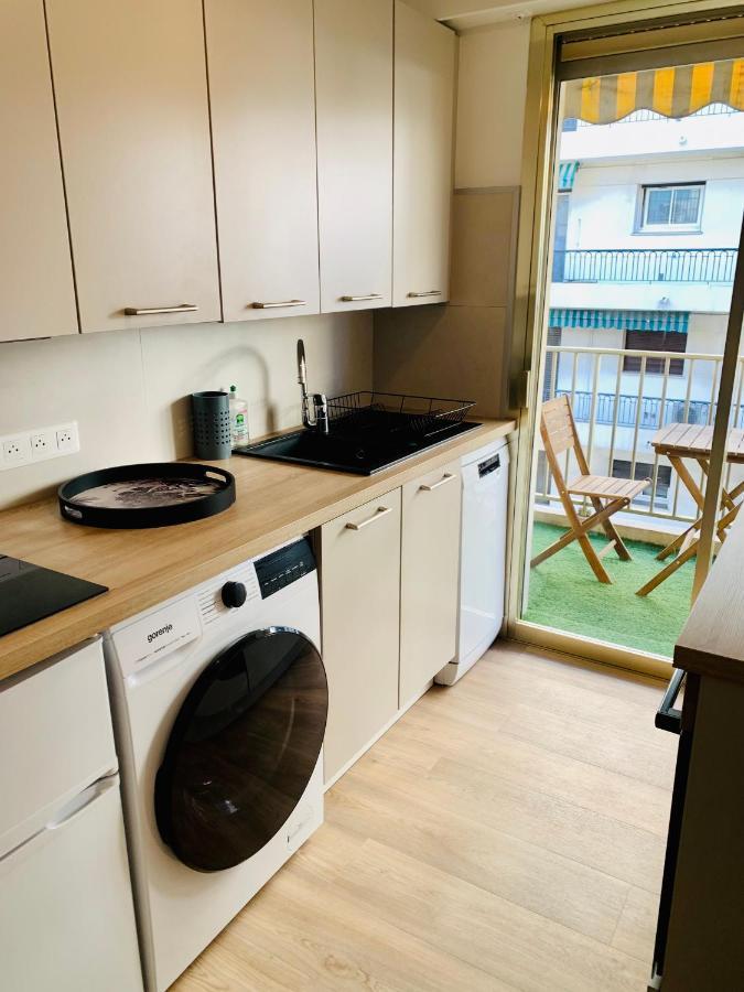 شقة Studio Confort 35M2 Renove, Equipe Et Climatise, Tout Se Fait A Pied! أنتيب المظهر الخارجي الصورة