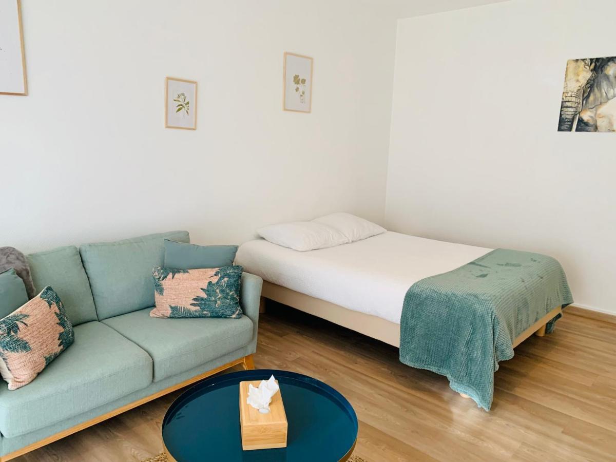 شقة Studio Confort 35M2 Renove, Equipe Et Climatise, Tout Se Fait A Pied! أنتيب المظهر الخارجي الصورة